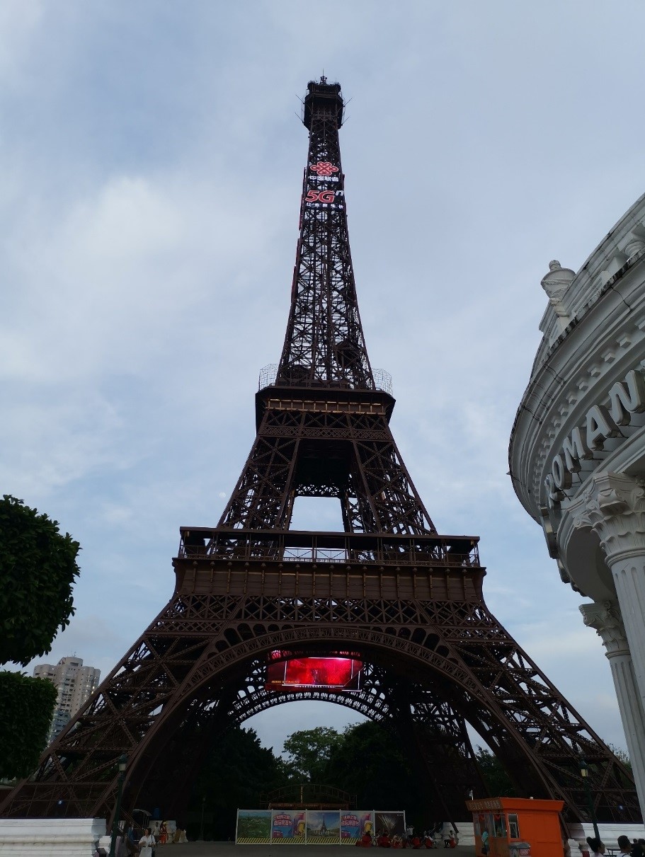 深圳世界之窗埃菲尔铁塔大修后第三方安全性鉴定